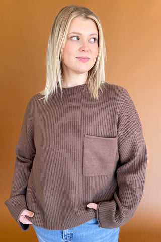 Sherry Sweater in Mocha
