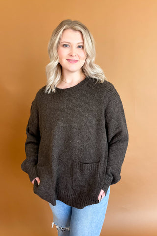 Marcy Sweater in Brown