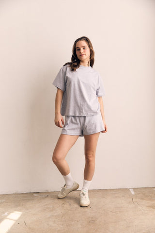 Weekend Getaway Top in Grey