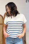 Wait A Minute Stripe Top