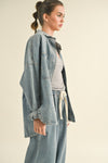 Emily Denim Shacket