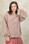 Lucia Top in Taupe +