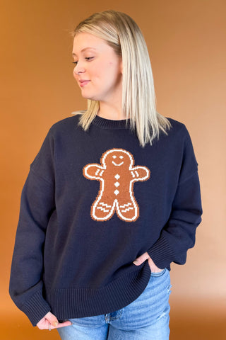 It's the Gingerbread Man Sweater