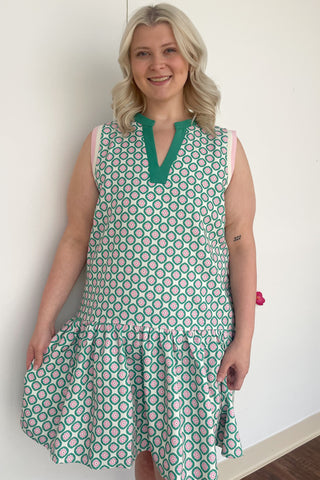 Country Club Dress in Pink