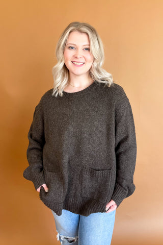 Marcy Sweater in Brown