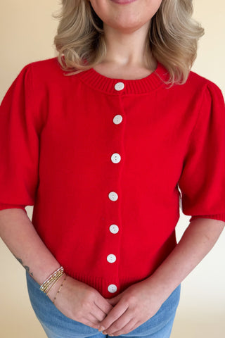 Sophia Top in Red