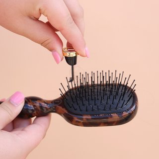 Mini Detangler Brush in Tortoise