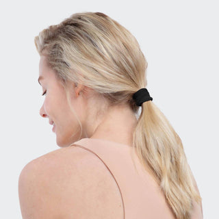 Seamless Hair Elastic Set in Black