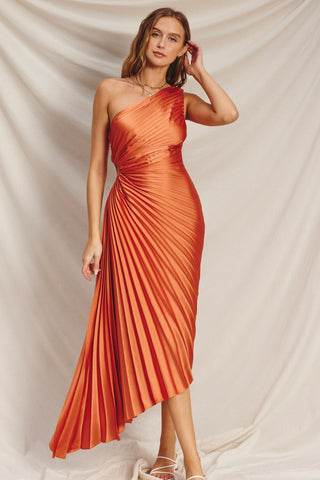 Phenomenal Timing Dress in Sienna