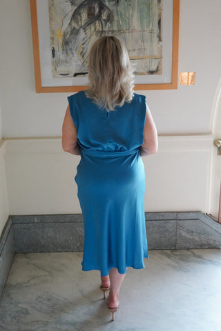 Meant for This Dress in Blue
