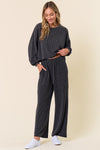Lila Pants in Charcoal +
