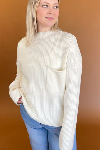 Sherry Sweater in Cream