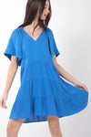 Clarise Dress in Blue +