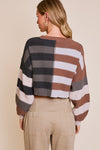 Fall Vibes Color Block Sweater