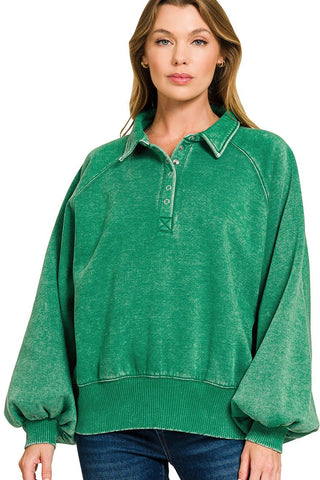Jade Sweatshirt in Forest