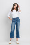 Vero Crop Utility Straight Jeans +