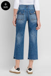 Vero Crop Utility Straight Jeans +