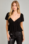 Kelsey Top In Black