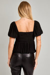 Kelsey Top In Black