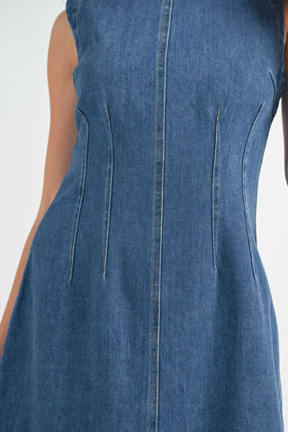 Kathy Dress - Medium Denim