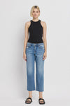 Melissa Mid Rise Straight Jeans