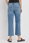 Melissa Mid Rise Straight Jeans