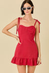 Nell Dress in Red