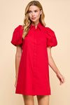 Mari Dress in Red