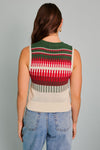 Trisha Sweater Vest in Green