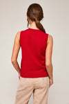 Red Roses Sweater Vest