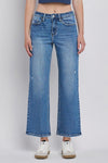 Megan Ankle Slim Wide Jeans