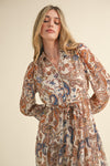 A Place To Be Paisley Dress