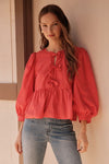 Emma Top in Red +