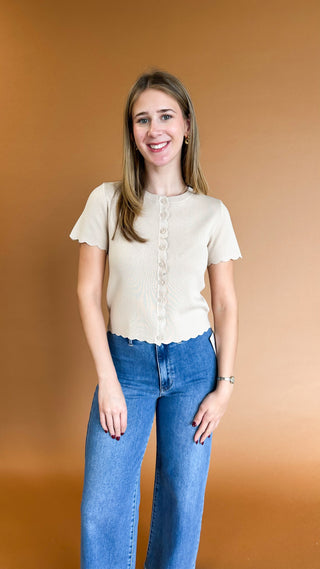 Lyra Top in Khaki