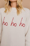 HO HO HO Sweater in Red