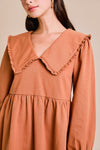 Twill Babydoll Dress