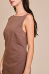 Kera Dress in Brown