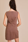 Kera Dress in Brown