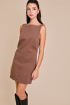 Kera Dress in Brown