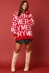 Merry Sweatshirt in Red