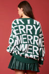 Merry Sweatshirt in Green