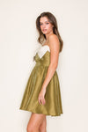 Double Olive Dress