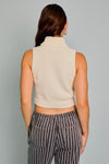 Sleigh Sweater Vest in White