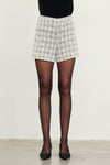 In The Detail Tweed Shorts