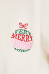 Merry Christmas Ornament Sweater