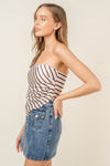 Emi Bandana Stripe Top