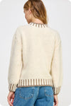 Lori Two Tone Sweater