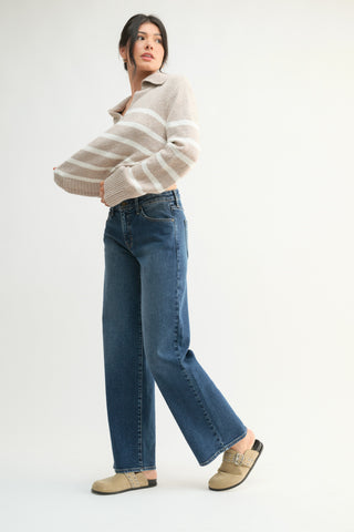 Junie Slim Wide Jeans