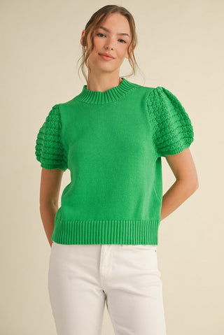 Parker Top Apple Green