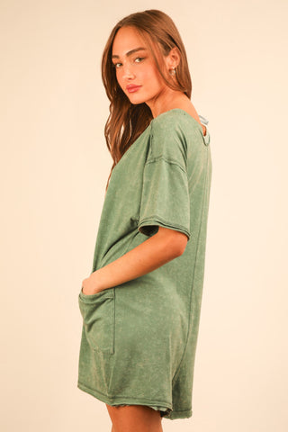 Jane Romper in Sage RT